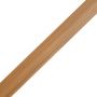 Lišta Lamelová typu F Premium Dub Přírodní / Černý 36,5 x 49,5 mm – 2,9 m