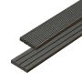 Kompozitní Plochá Lišta Timber Grafit 50x10 mm - 2,4 m