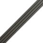Kompozitní Plochá Lišta Timber Grafit 50x10 mm - 2,4 m