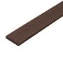 Kompozitní Plochá Lišta Timber Eben 50x10 mm - 2,4 m