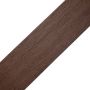 WPC plochá krycí lišta Solid XL Brown 140x10 mm – 3 m