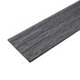 WPC plochá krycí lišta Solid XL Gray 140x10 mm – 3 m