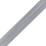 Kompozitní Plochá Lišta Premium Light Gray 70x10 mm – 2,9 m