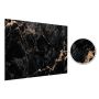 Panel stěnový XXL Portoro Černý Lesklý 120 x 280 cm 3 mm – sada 3 ks (ABC)