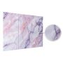 Panel stěnový XXL Statuario Růžový Lesklý 120 x 280 cm 3 mm – sada 3 ks (ABC)