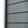 Kompozitní plotový panel Standard Antracit – 1 sloupek