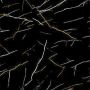 Panel stěnový SPC Mramor Marquina Černý Lesklý 60 x 120 cm 4 mm
