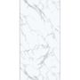 Vinylový podlahový panel SPC Mramor Calacatta Bílý Lesklý 45 × 90 cm, 4 mm