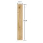 Vinylový podlahový panel SPC Dub Přírodní Mat 18 × 122 cm 4 mm – 1 ks