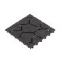 Płytka Ogrodowa Tarasowa Uni-Floor Kamień Antracyt 28 x 28 x 1,5 cm