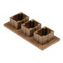 Krytka pro dekorativní profily Premium Teak 9 x 4 cm