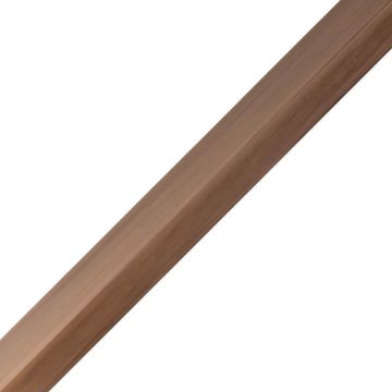 Lišta Lamelová typu F Premium Teak 36,5 x 49,5 mm – 2,9 m