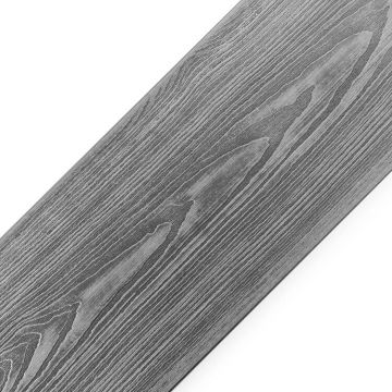 Terasové Prkno WPC 3D Šedá - 3,5 m