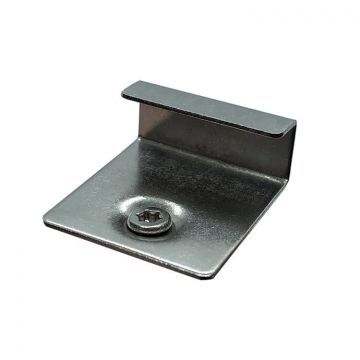 Startovací nerezový  klips L-11 + šroub - 10 ks.