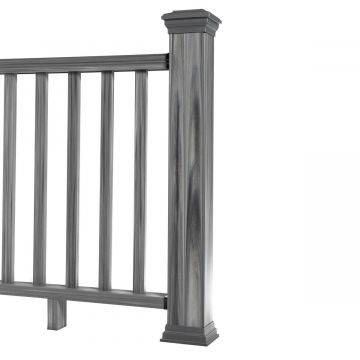 Balustráda WPC Gray 140 x 113 cm (1 sloupek)