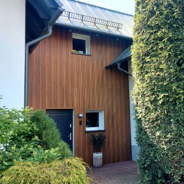 Venkovní Lamelový Obklad Premium 3D Amber – 2,9 m