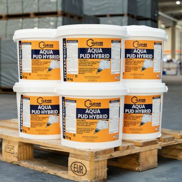 Jednokomponentní polyuretanová hydroizolace CLEVER AQUA PUD HYBRID – 20 kg