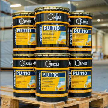 Jednokomponentní polyuretanová hydroizolace CLEVER PU110 – 25 kg