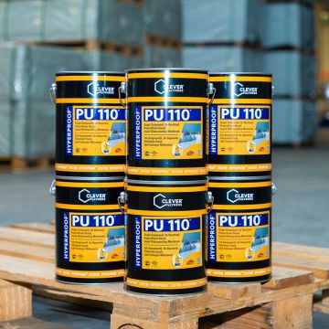Jednokomponentní polyuretanová hydroizolace CLEVER PU110 – 5 kg