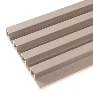 Dekorativní Panel Lamelový Brokát Coffee 2,4 x 16,8 cm - 2,7 m