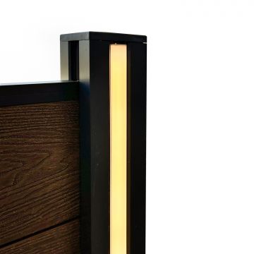 LED lineární lampa pro plotový sloupek – 80 cm (5W)