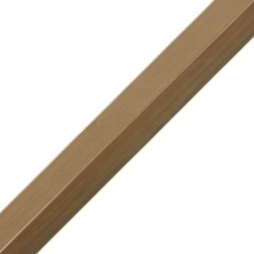 Kompozitní Rohová Lišta Premium Natural Wood 50x50 mm - 2,9 m