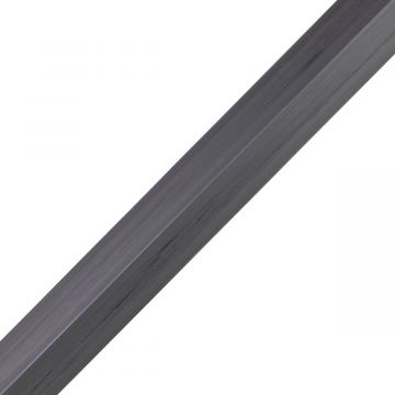 Kompozitní Rohová Lišta Premium Gray / Silver Gray 50x50 mm - 2,9 m