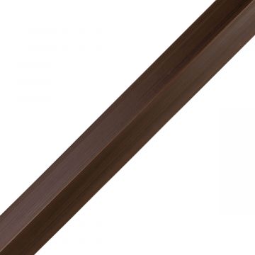 Kompozitní Rohová Lišta Premium Walnut 50x50 mm - 2,9 m