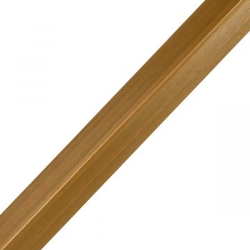 Kompozitní Rohová Lišta Premium Přírodní Dub 50x50 mm - 2,9 m