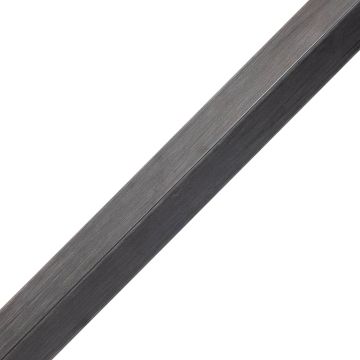 WPC rohová lišta SOLID XL Gray 50 x 50 mm – 3 m