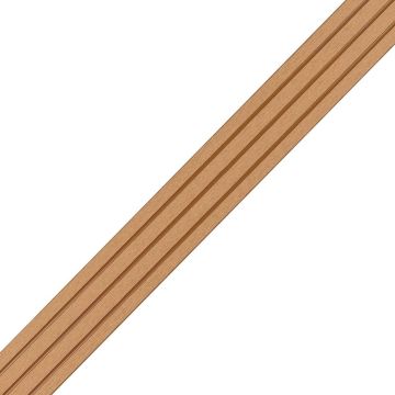 Kompozitní Krycí Lišta Classic Světle Hnědá 57x10 mm- 2,4 m