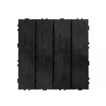 Terasová dlažba Uni-Floor PCV Eco Antracit 29 x 29 x 2 cm