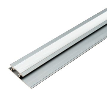 Hliníkový LED spojovací profil 4,5 mm pro nástěnné panely Tmavě Šedý Mat – 2,9 m
