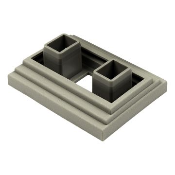 Upevňovací prvek pro dekorativní profily Premium Antique 9 x 4 cm