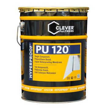 Jednokomponentní polyuretanová hydroizolace CLEVER PU120 – 25 kg