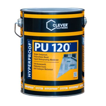 Jednokomponentní polyuretanová hydroizolace CLEVER PU120 – 5 kg