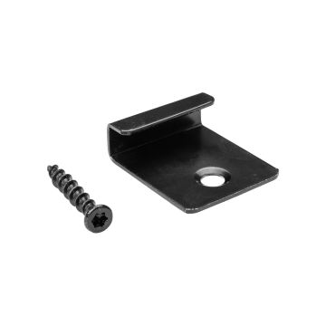 Nerezový startovací montážní klip pro terasové prkno Solid XL + vrut – 10 ks