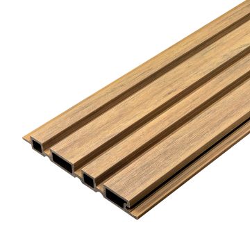 Venkovn&iacute; Lamelov&yacute; Obklad Asymetrick&yacute; Premium Dub Winchester &ndash; 2,9 m