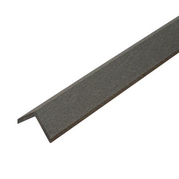 Kompozitní rohová lišta Timber Grafit 50 × 50 mm – 2,4 m