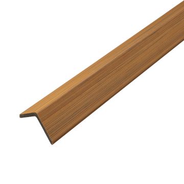 Kompozitní Rohová Lišta Premium Dub Přírodní 50x50 mm - 2,9 m