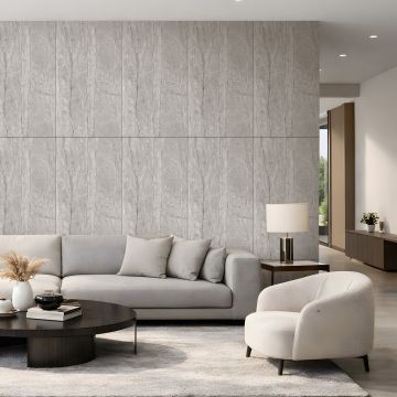 Panel stěnový SPC Kámen Monza Šedý Mat 60 x 120 cm 4 mm