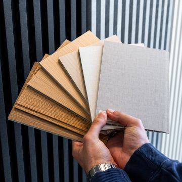 SPC stěnový panel 90,5 × 280 cm – Vzorek 15 × 20 cm (na výběr)