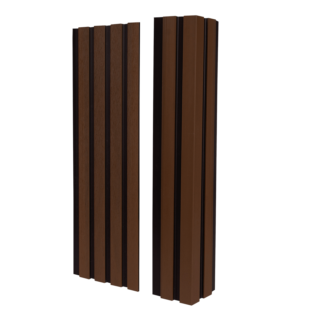 Deska Kompozytowa Narożna Lamelowa DUO Redwood/Czarny - dł. 2,9 m