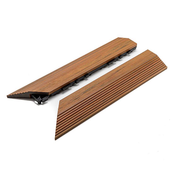 Podest Tarasowy Kompozytowy Premium Narożny Lewy Amber