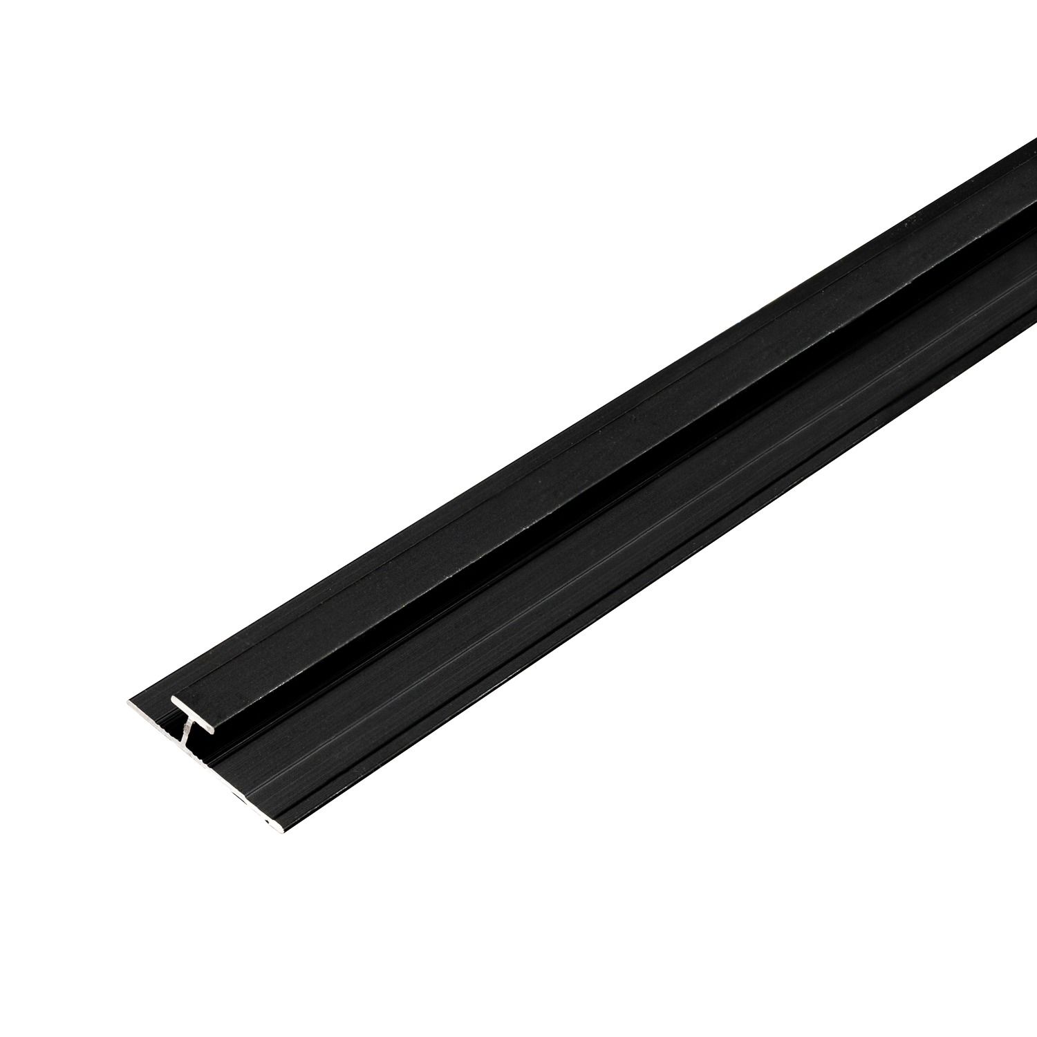 Hliníkový spojovací profil 4,5 mm pro nástěnné panely Černý Mat – 2,9 m Hliníkový spojovací profil 4,5 mm pro nástěnné panely Černý Mat – 2,9 m