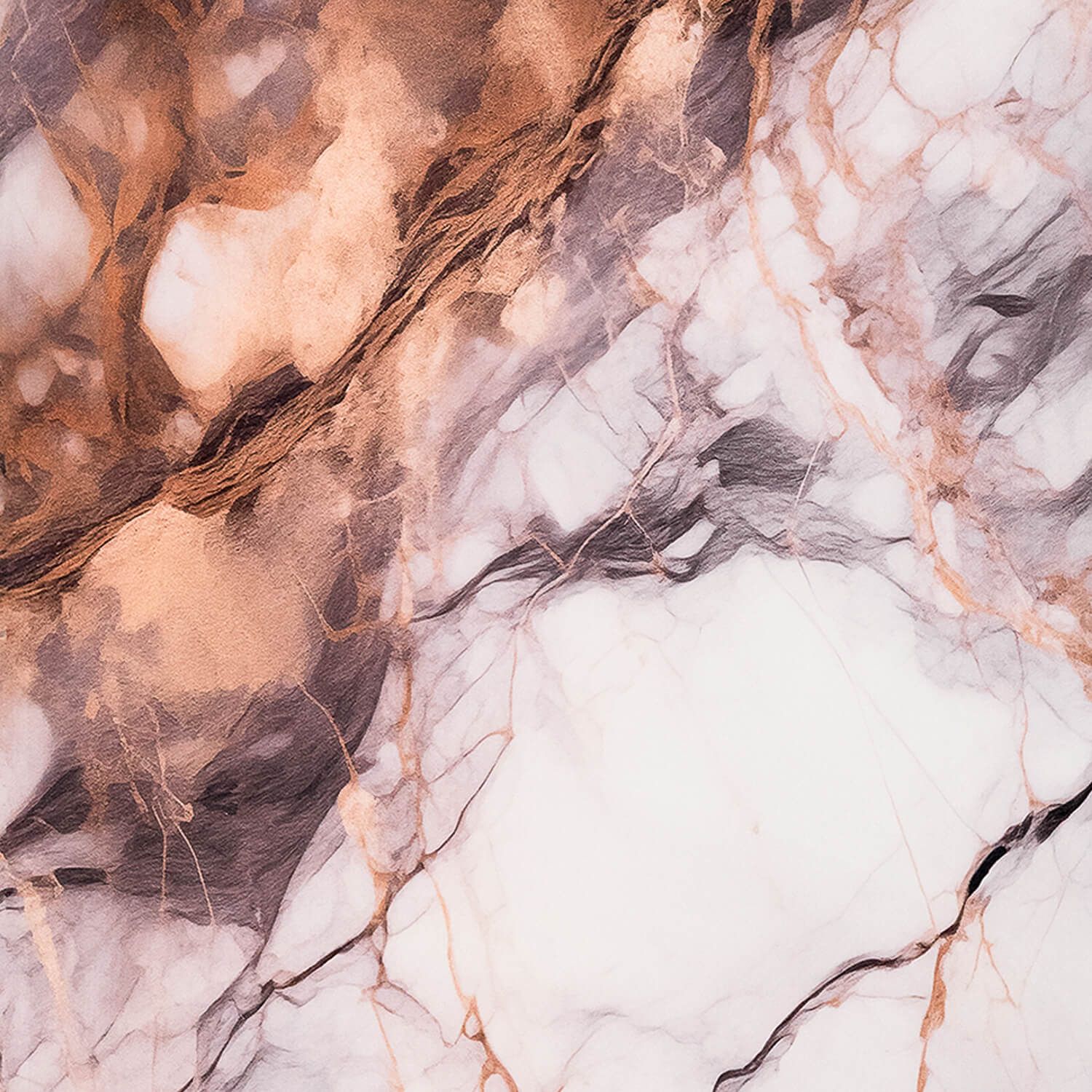 Panel stěnový XXL Breccia Měděný Lesklý 120 x 280 cm 3 mm (B)