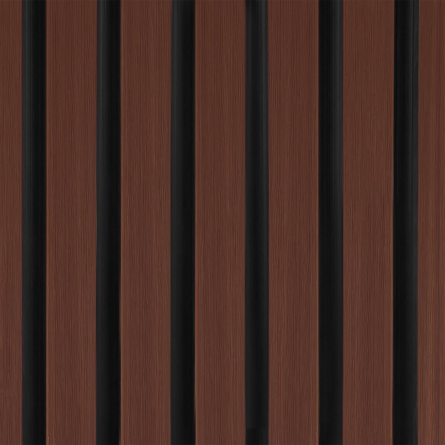 Deska Elewacyjna Kompozytowa Lamelowa DUO Redwood/Czarny – dł. 2,9 m