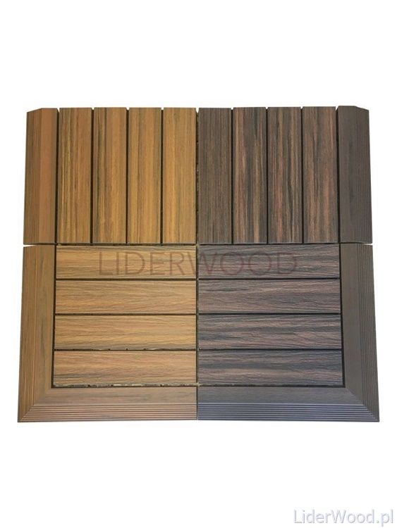 Podest Tarasowy Kompozytowy Premium Redwood 30 x 30 x 2,5 cm