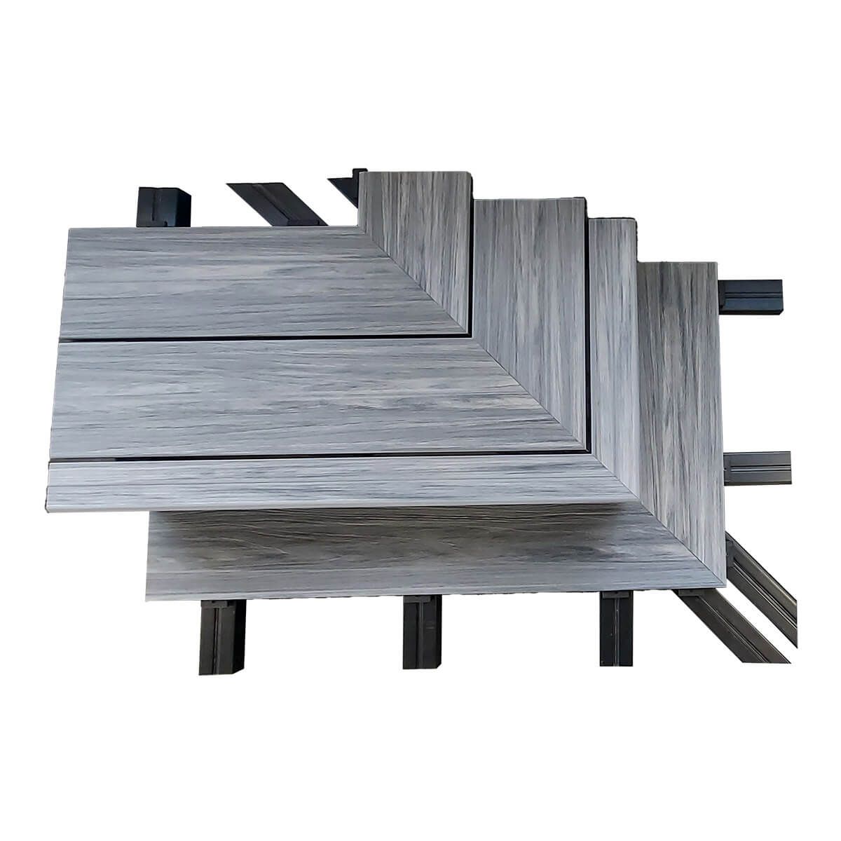 Deska kompozytowa zakończeniowa schodowa Premium Dąb Naturalny – dł. 2,8 m