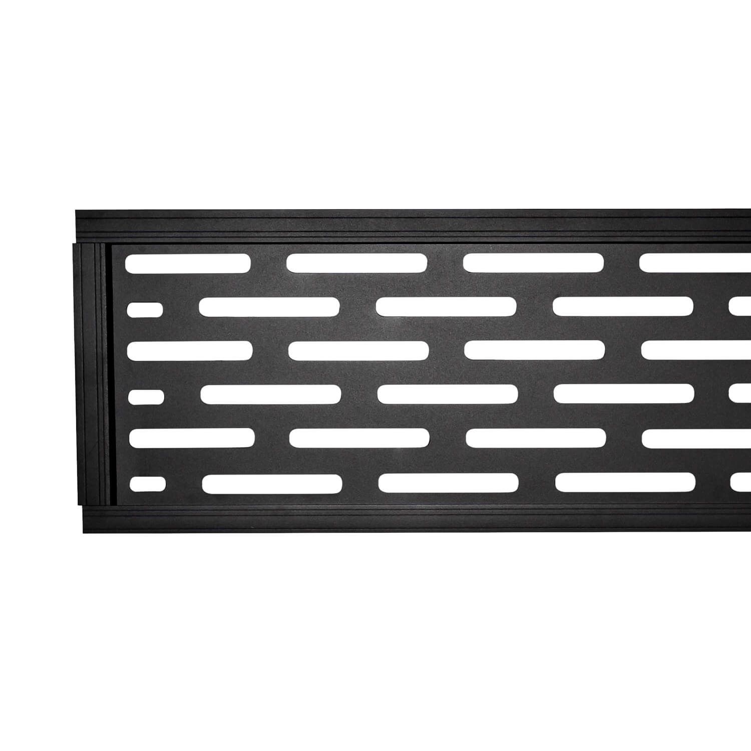 Dekorativní plotový panel Alfa Antracit 30 x 180 cm Dekorativní plotový panel Alfa Antracit 30 x 180 cm